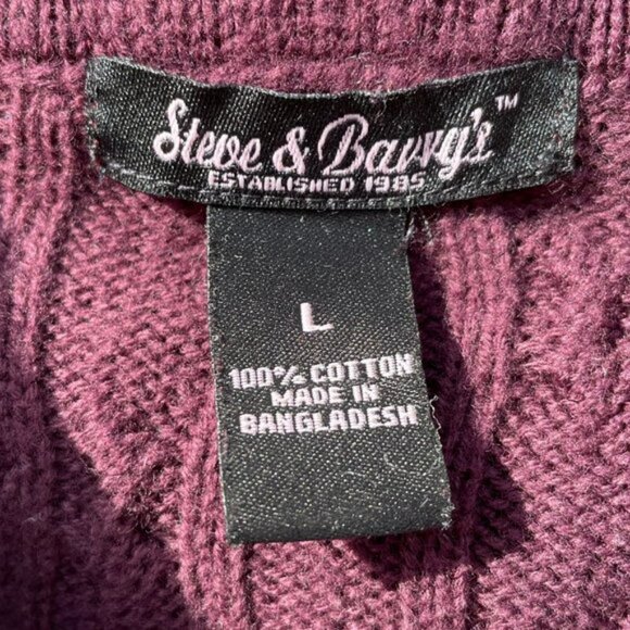 Sweater Hoodie with pockets and zipper leather toggle Size Large - Picture 3 of 4